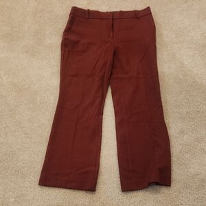 Ann Taylor Women's Wine Flare Pants
